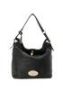 Bella Hobo, &pound;250, Handbags, Black, Leather, Front view
